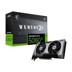 Placa de video msi nvidia geforce rtx 5060 ti ventus 2x oc plus 16gb gddr7 912-v