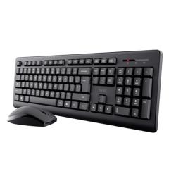 Kit teclado y mouse Trust Primo negro 25433