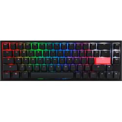 Teclado gamer ducky one 2 sf rgb kailh jade switch double shot pbt mecanico