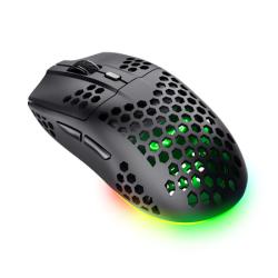 Mouse gamer gxtrust 929 helox inal�?mbrico recargable ultraliviano rgb negro