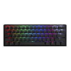 Teclado mecanico ducky one 3 mini teclas negras interruptor marron ingles pbt do
