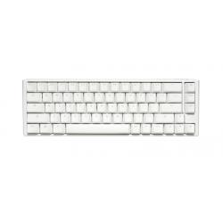 Teclado mecanico ducky one 3 sf teclas blancas interruptor rojo ingles pbt doble