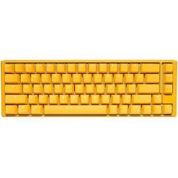 Teclado mecanico ducky one 3 sf yellow sf gaming tastatur, rgb led - mx-silent-r