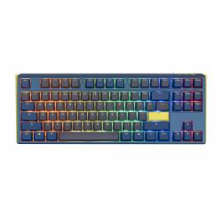 Teclado mecanico ducky one 3 tkl daybreak teclas azules interruptor azul ingles