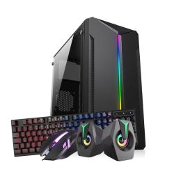 Gabinete Kit Jalatec barebone Teclado + Mouse + Parlantes