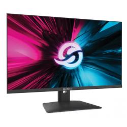Monitor solarmax 24 gaming fhd 180h flat va panel hdmi-dp black shell with rgb
