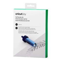 Kit foil transfer cricut joy con carcasa y hojas metalicas 2009056