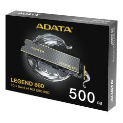 Disco SSD ADATA Legend 860 500GB NVMe PCIe Gen4 M.2 2280