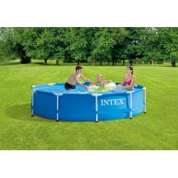 Pileta Intex Metal Frame Redonda 305x76 cm con Bomba