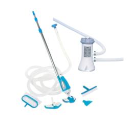 Combo intex bomba intex 17738/4 + kit mant intex 21014/8 no incl. barral