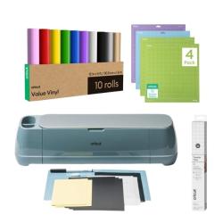Cricut Maker 4 Kit Plotter de Corte con Vinilo y Tapetes