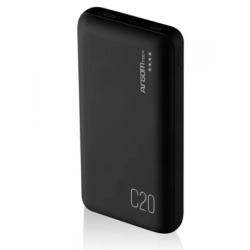 Power Bank Argomtech C20 20000mAh Alta Capacidad Negro