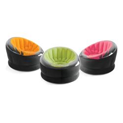 Sillón Inflable Intex Empire Puff Relax Vinilo Resistente al Agua