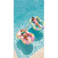 Colchoneta Inflable Intex Tropical Oasis Lounger 206 x 122 cm