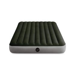Colchón Inflable Intex Dura-Beam Queen 152x203x25 cm + Inflador
