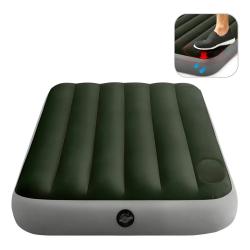 Colchón Inflable Intex 1 1/2 Plaza 99x191x25 cm con Inflador