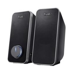 Parlantes Trust Arys 2.0 28W USB con Control de Volumen