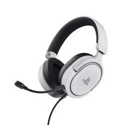 Auriculares Gamer Trust GXT 498B Forta PS5 PC 3.5mm Blanco