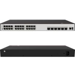 SWITCH HUAWEI EBG 24P GE 4P SFP+10GE L3 POE+STK *AV2*