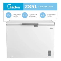 Freezer Horizontal Midea Inverter MDRC411FZE01 285L Blanco