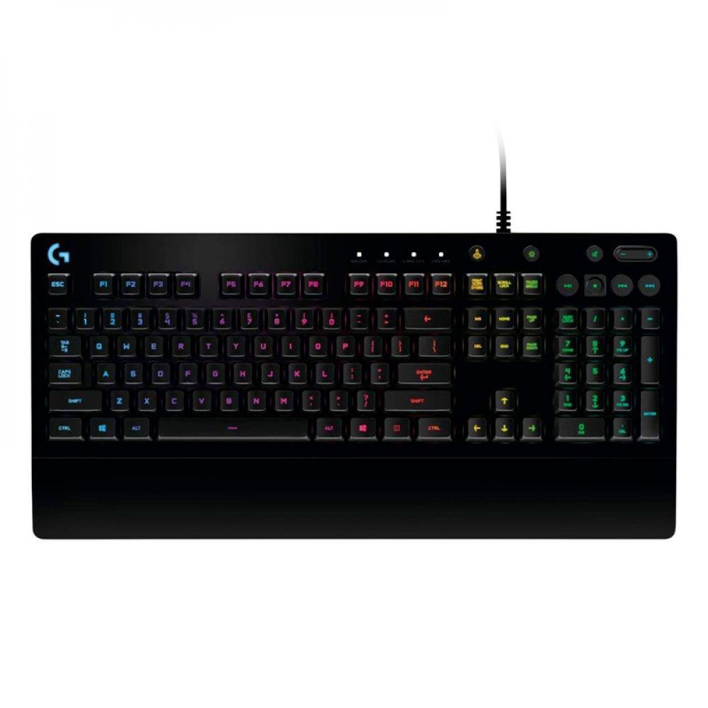 Teclado Gamer Logitech G213 Negro con luz RGB