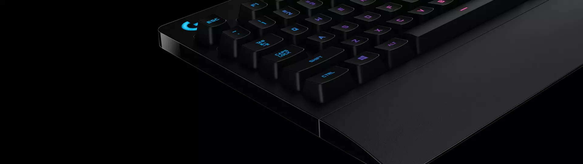 Reposamanos integrado y patas ajustables