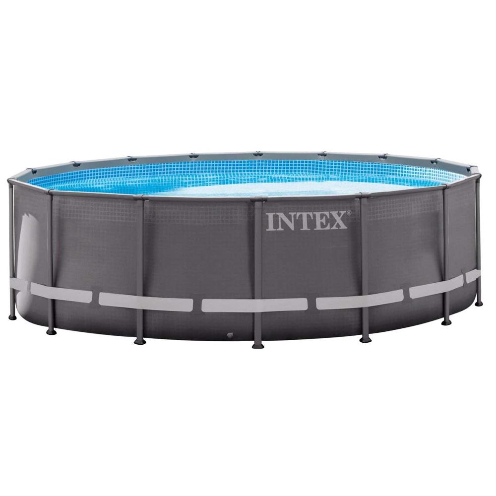 Pileta Estructural Intex Redonda 19156 Lts con Bomba Filtrante y Accesorios 2385