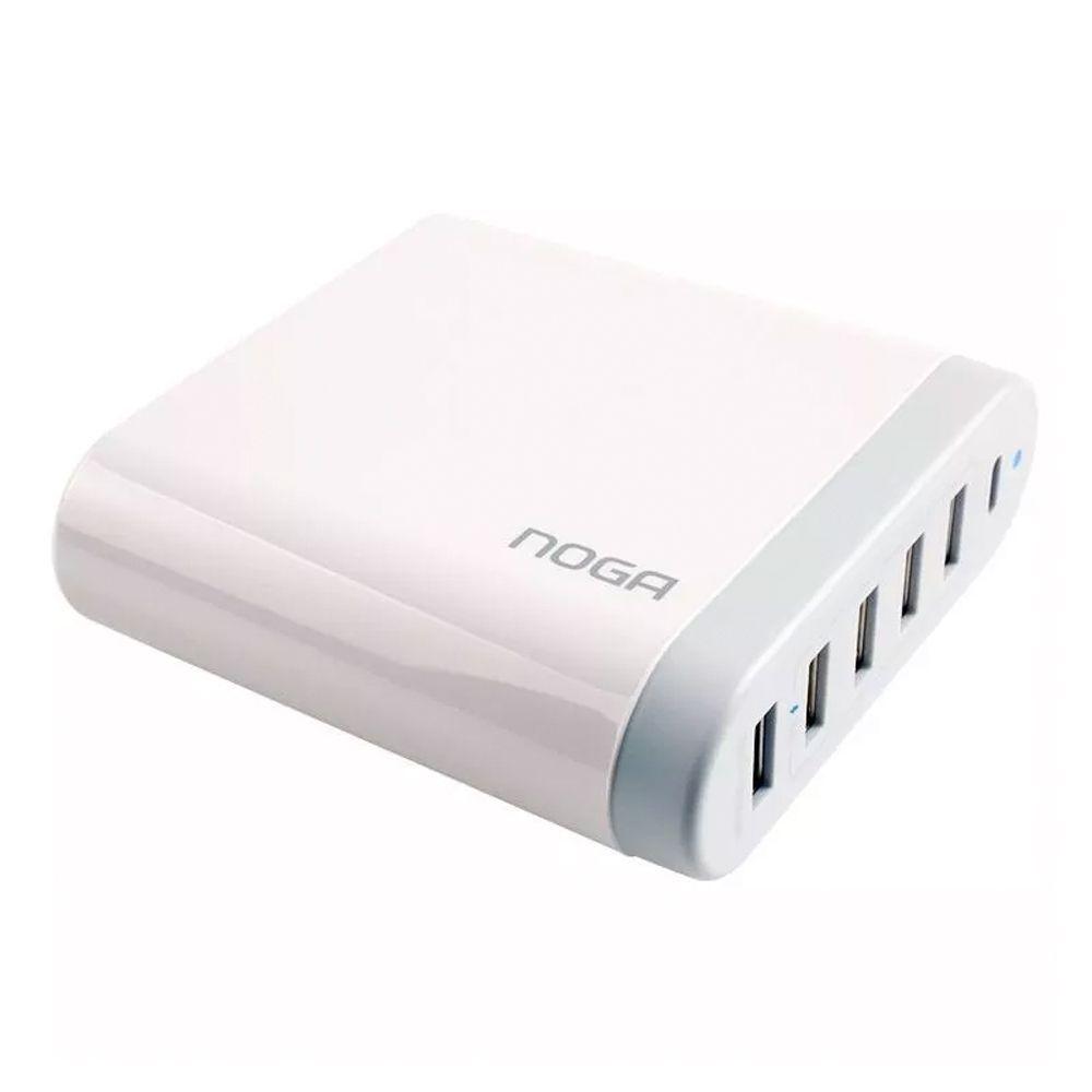 Cargador Noga USB 6 Puertos