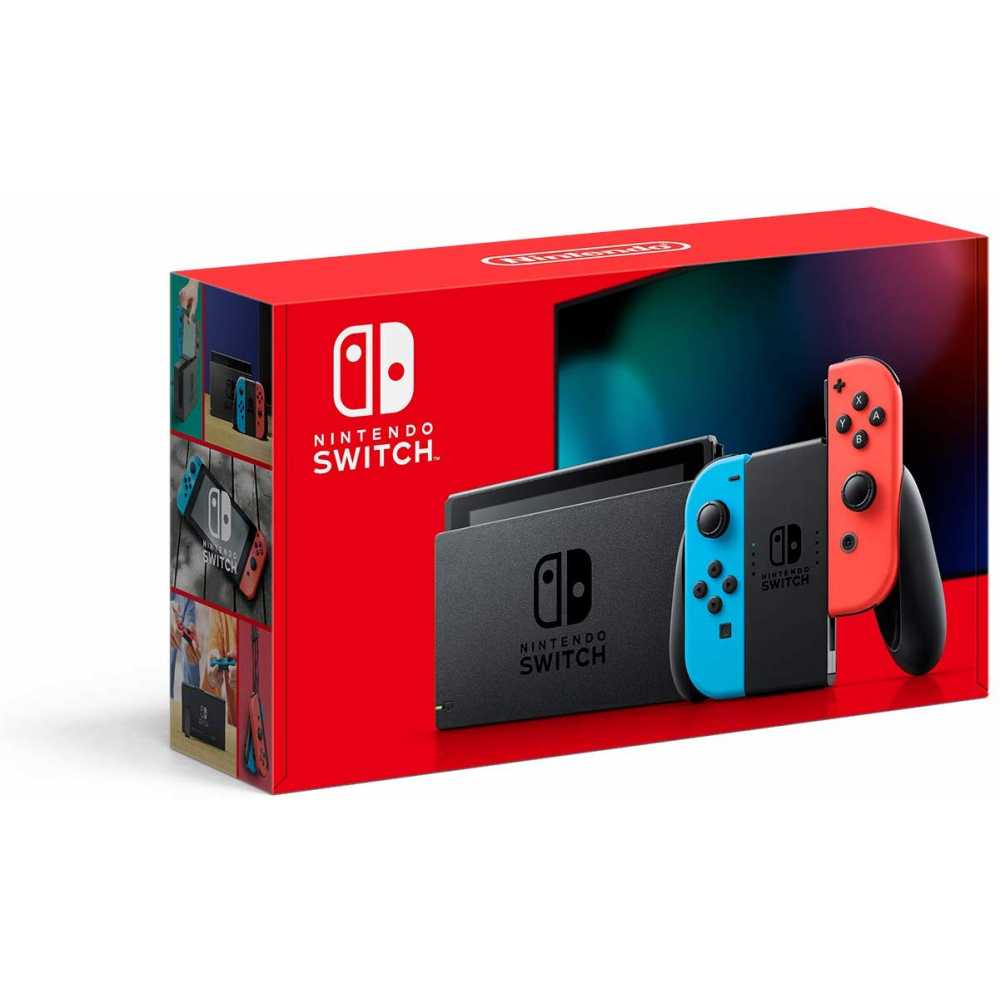Consola Nintendo Switch Neon 32GB Bateria Extendida