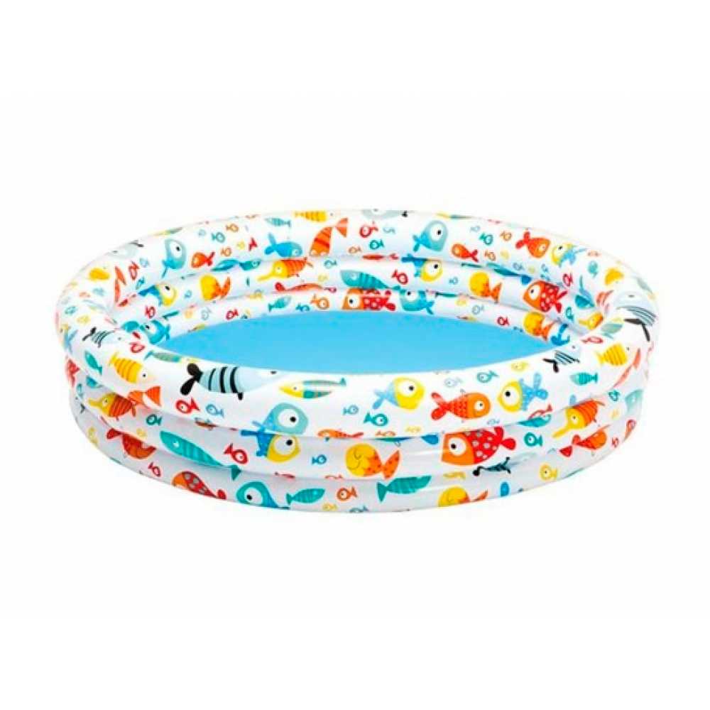 PILETA INFLABLE INTEX FISHBOWL SET 132 X 28 CM 59469 19619/4