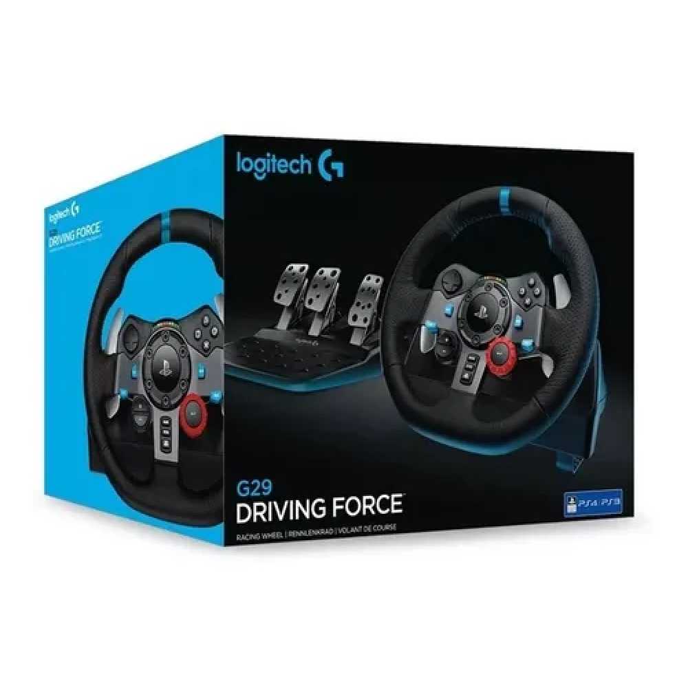 Volante Racing Wheel Logitech G29 Con Pedalera PS5 / PS4 / PS3 / PC C/ PEDALERA