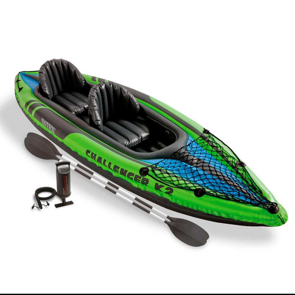 Kayak inflable INTEX Challenger K2 NEW 351 X 76 X 38 CM