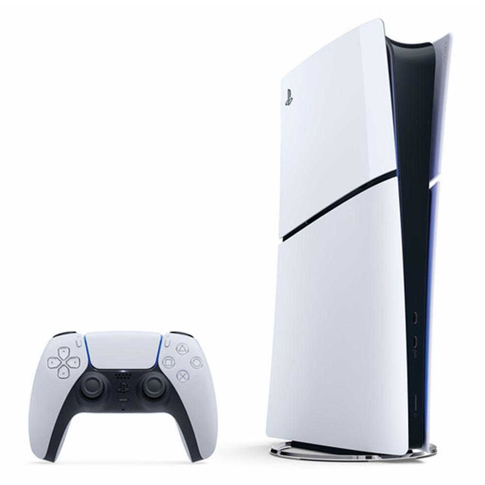 Consola Playstation 5 1TB Slim Digital Edition Ps5  - Blanco/Negro