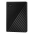Disco Externo 4TB Western Digital Mport Negro Usb3.0