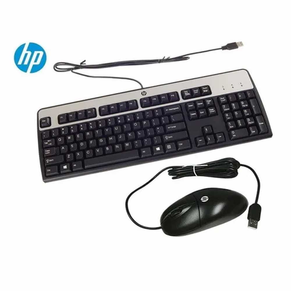Kit Teclado Y Mouse HP 631341-b21 Usb Negro