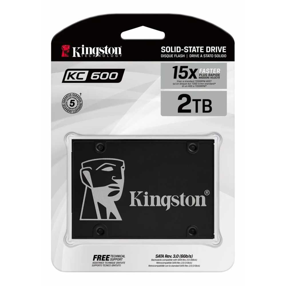 Disco Rigido Ssd 2tb Kingston Kc600 2.5