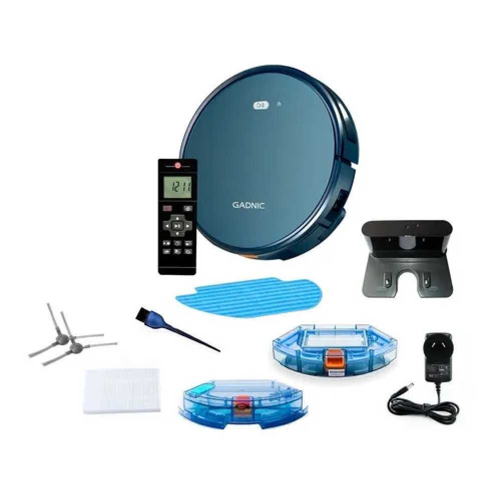Aspiradora trapeadora robot Gadnic Z970 azul 100V/240V