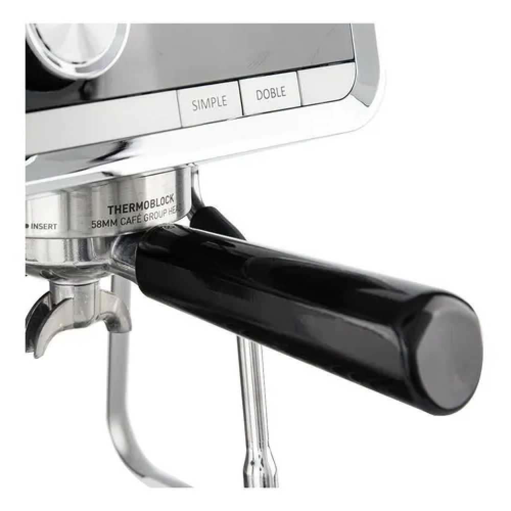 Cafetera Gadnic Barista Cuk CME11 automática negra y plateada expreso 220V