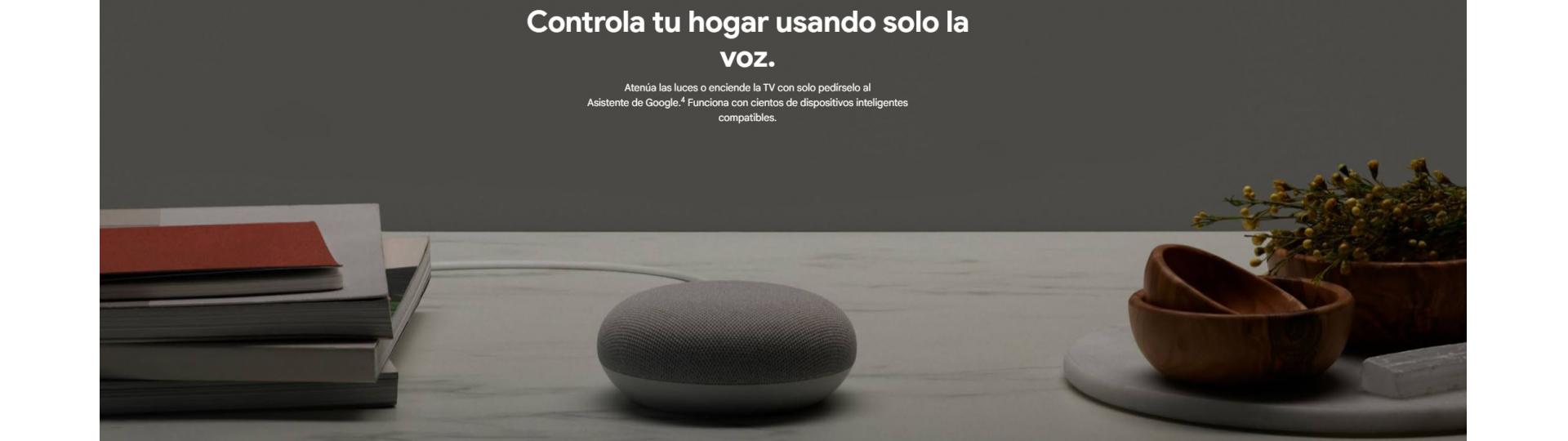 Reproduce música y contenido de entretenimiento de tus apps favoritas con la voz.