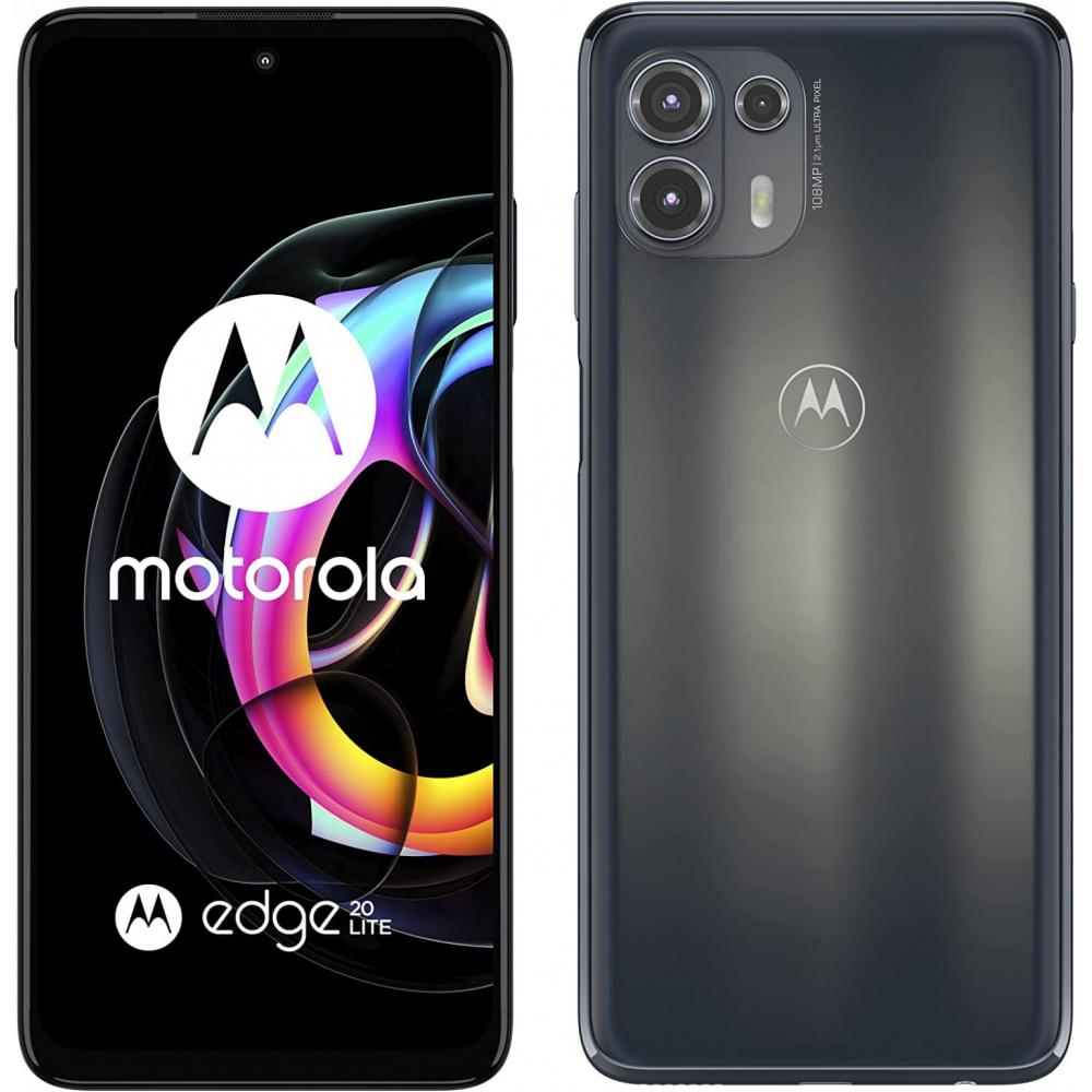 Celular Motorola Moto Edge 20 Lite 128Gb Gris 6Gb Ram
