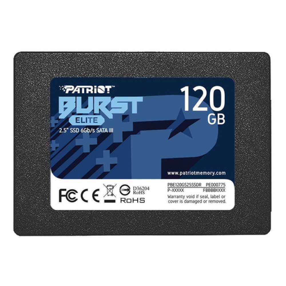 Disco Solido Interno Patriot Burst Elite Burst SSD 120gb Sata