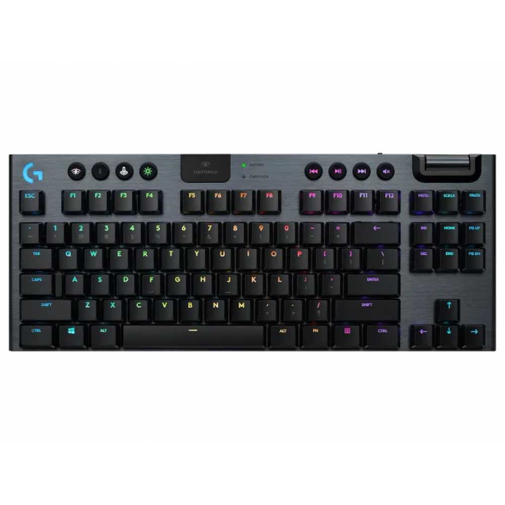 Teclado Gamer Bluetooth Logitech Serie G G915 Tkl Qwerty Gl Tactile Ingles Color