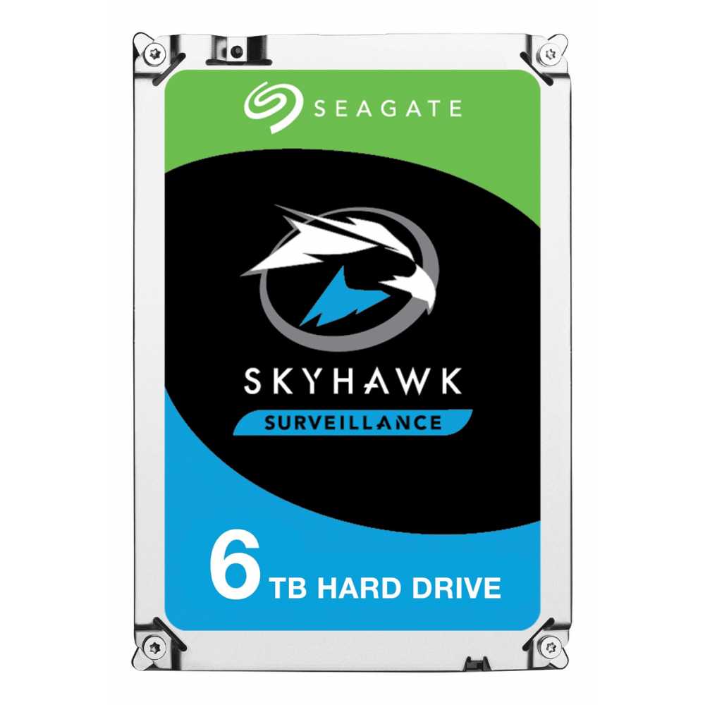 Disco Duro Interno Seagate Skyhawk 6tb Gris