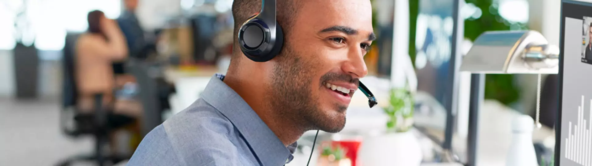 Auriculares con micrófono USB