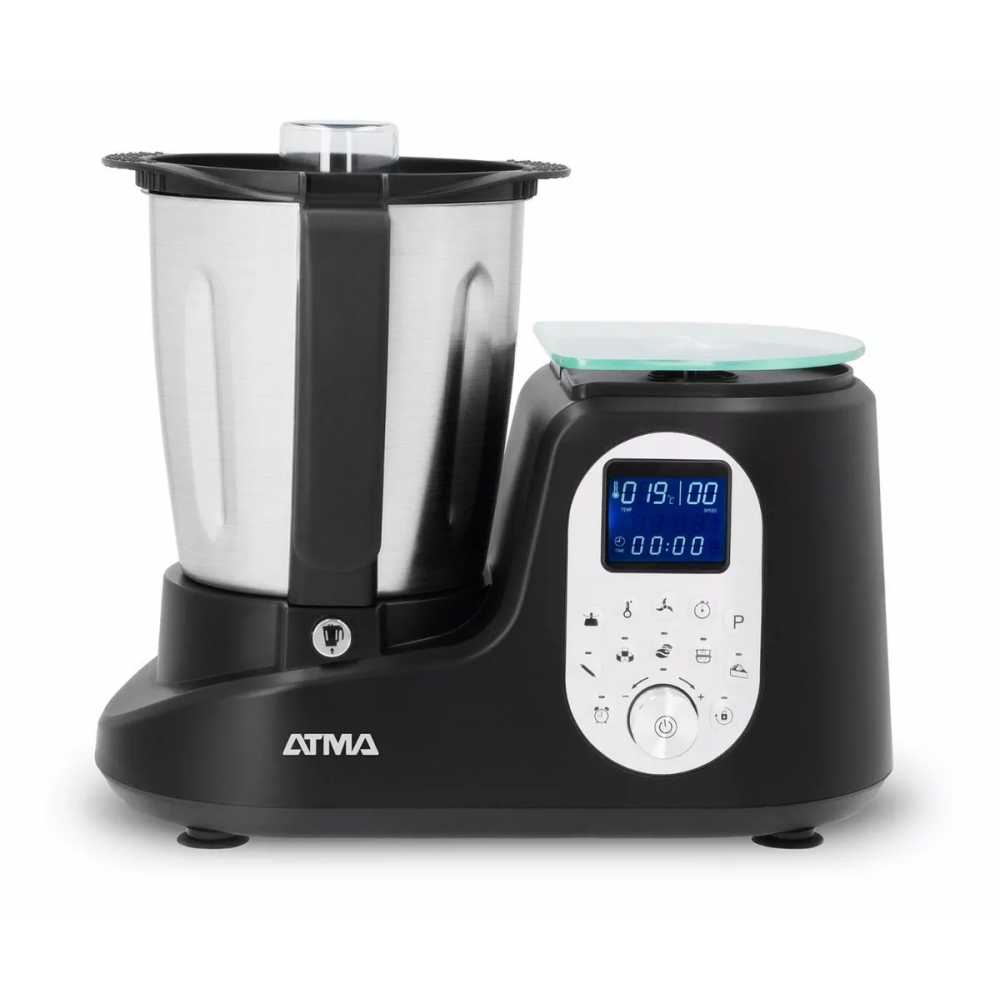 Robot De Cocina Atma Multifuncion Litros Negro 1200w