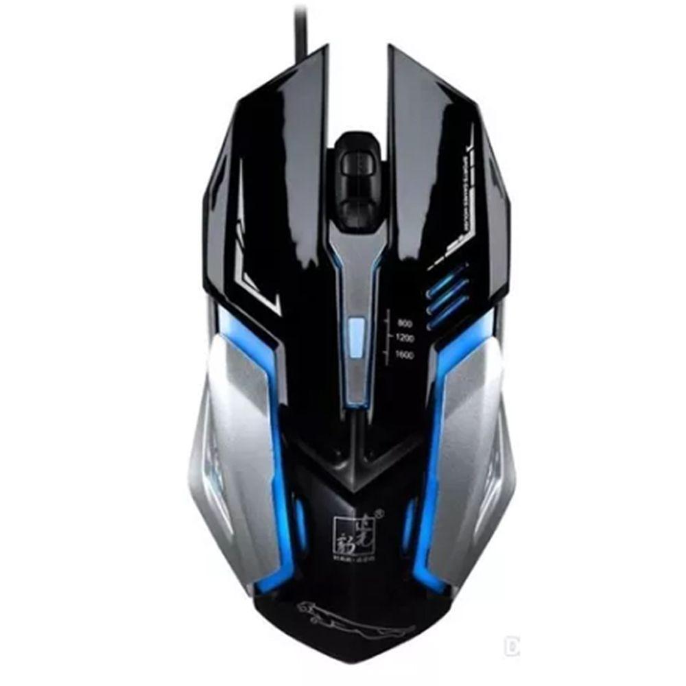 Mouse Gamer K1 Brillant Black