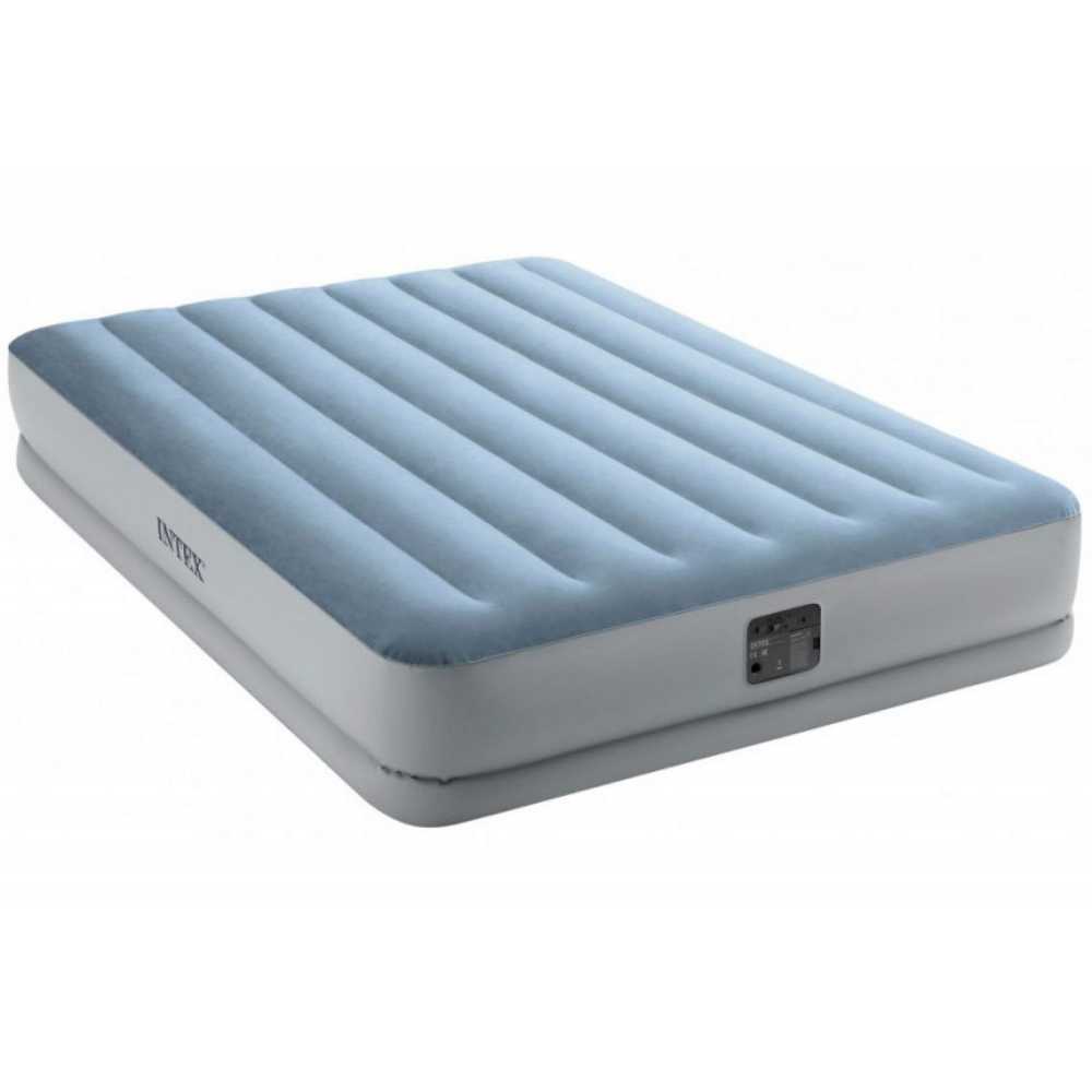 Colchon Inflable Electrico Dura-Beam Intex 152 X 203 X 36 cm 26190/2