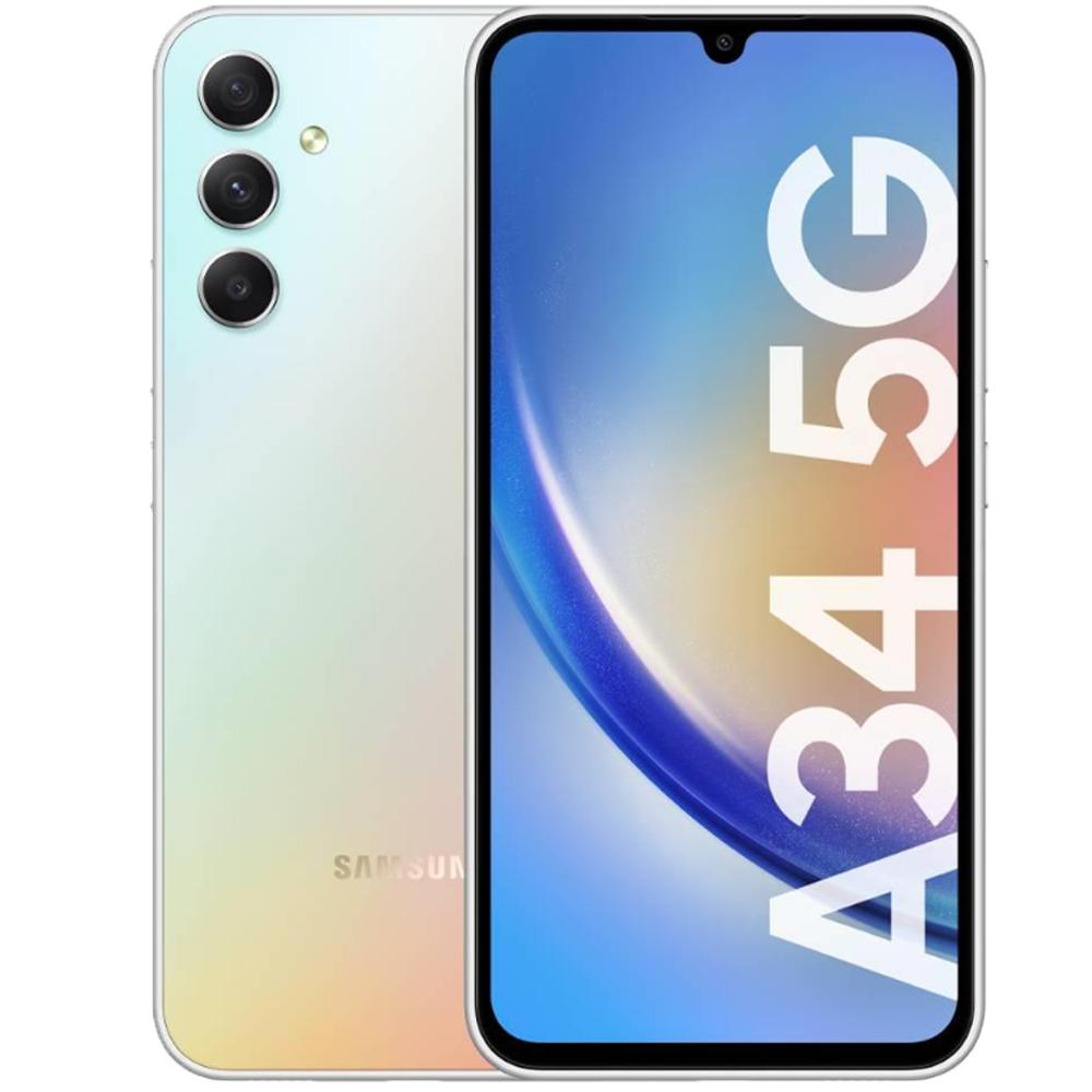Samsung Galaxy A34 5G 128Gb 6Gb Ram Color: Plata