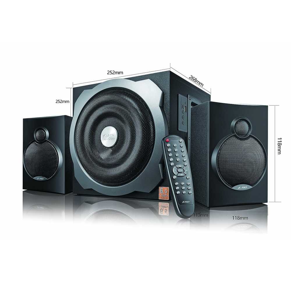 Parlante FyD Fenda A521X Black 2.1