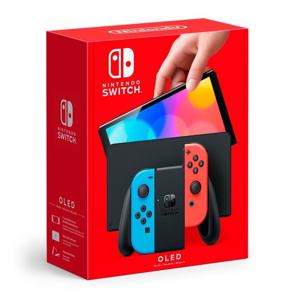 Consola Nintendo Switch OLED 64GB Standard Neon